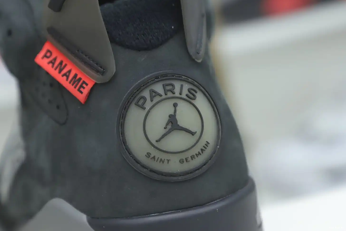 PARIS JORDAN 'IRON AIR 6 RETRO Kimikick GREY' X SAINT-GERMAIN 0809
